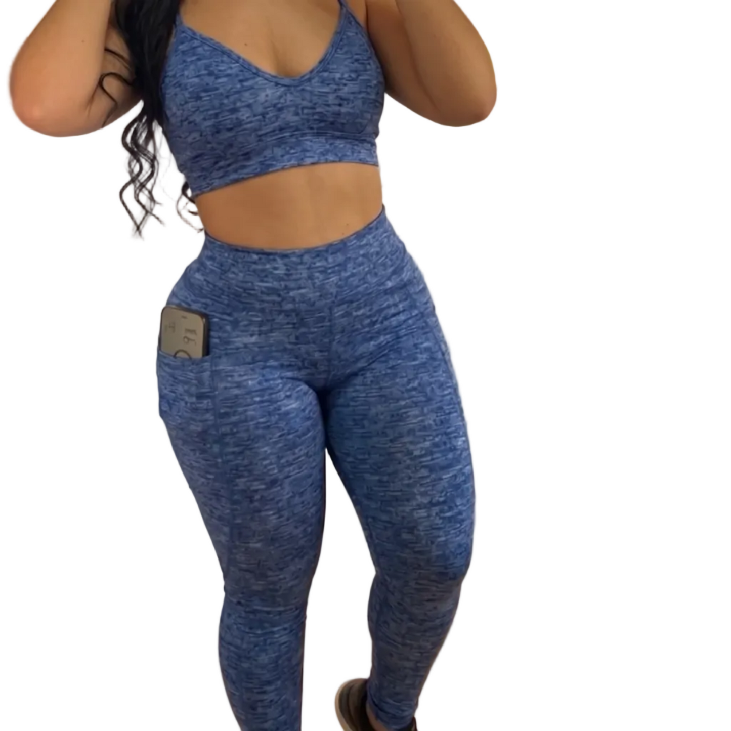 TOP CORAZÓN + LEGGINS BOLSILLO