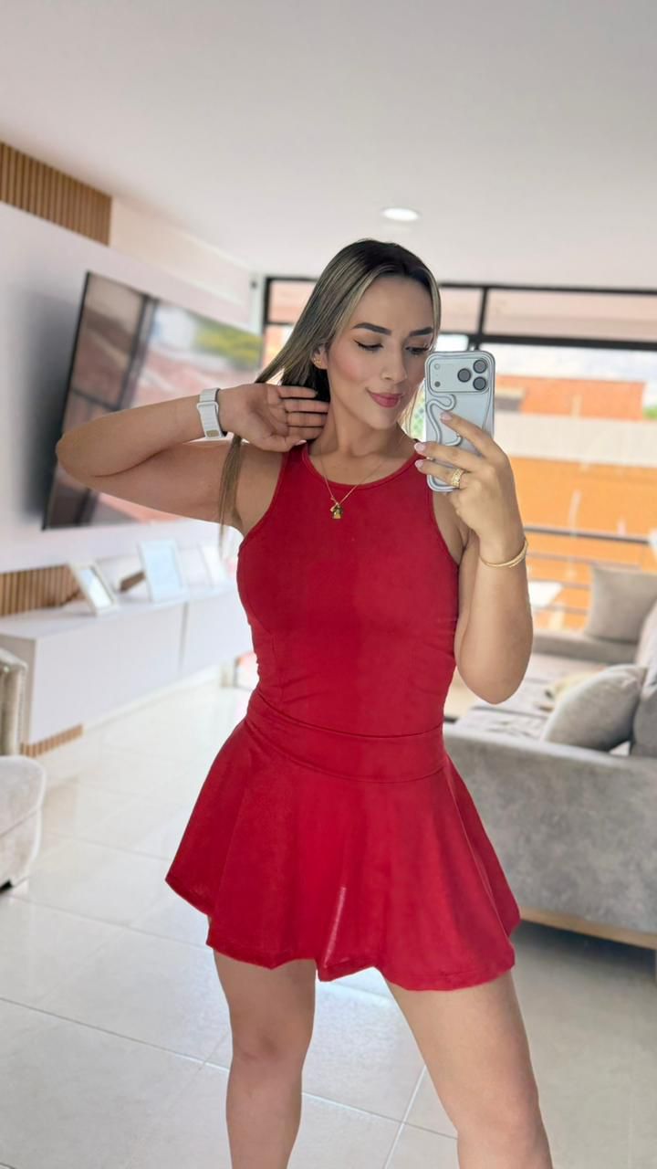 VESTIDO FALDA SHORT