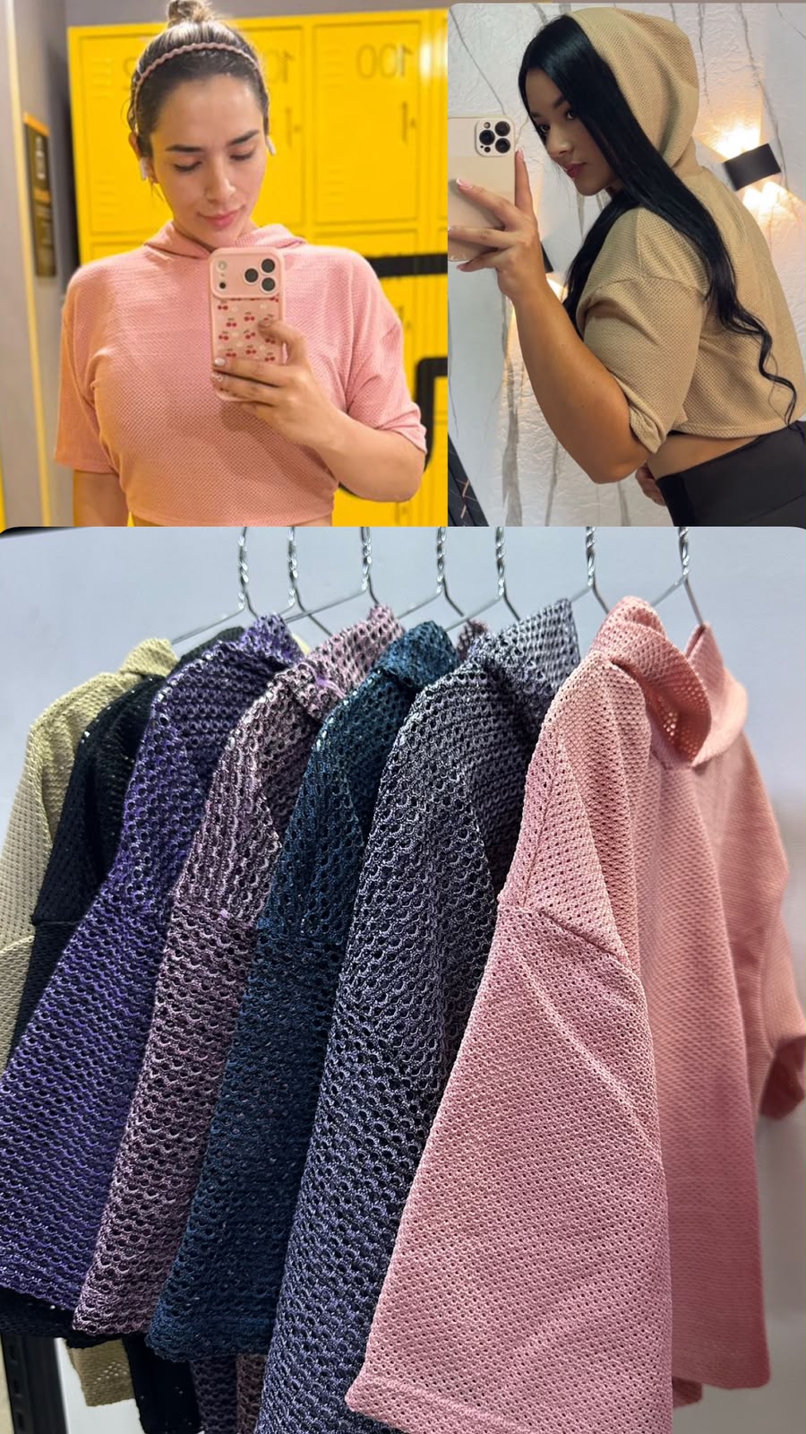 CHOMPA OVERSIZE MALLA