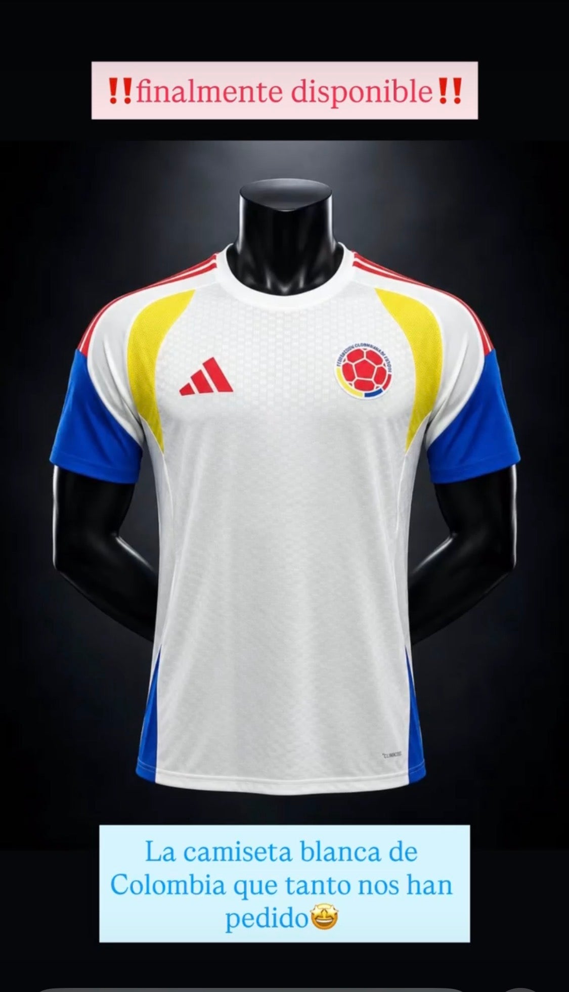 Camisa Colombia 1.1