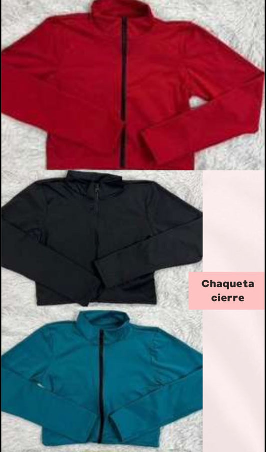 BUZO CIERRE CORTO