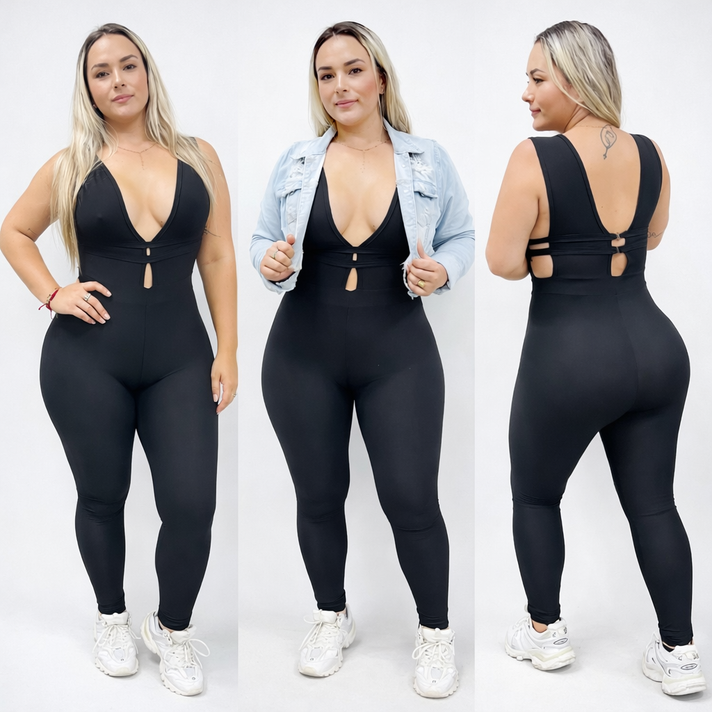 ENTERIZO LARGO ESCOTE