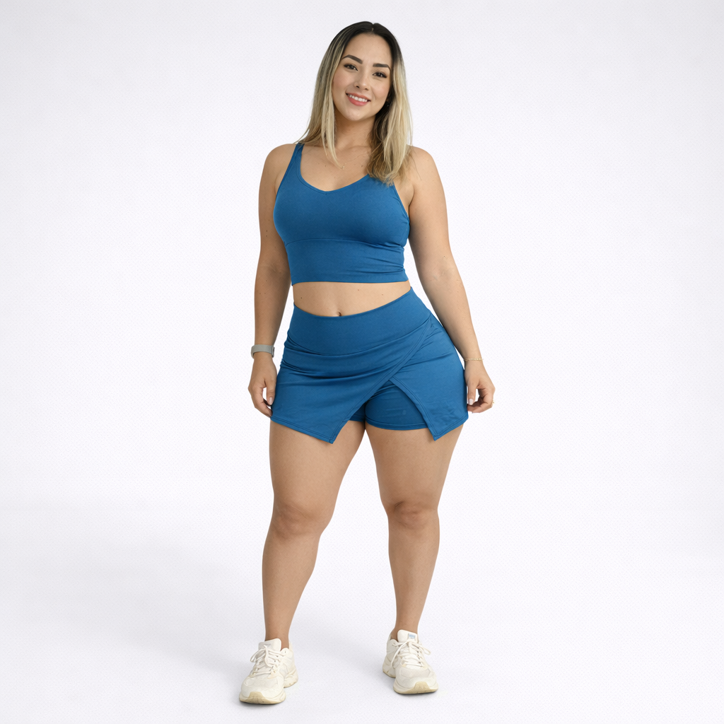 FALDA SHORTS CRUZADA