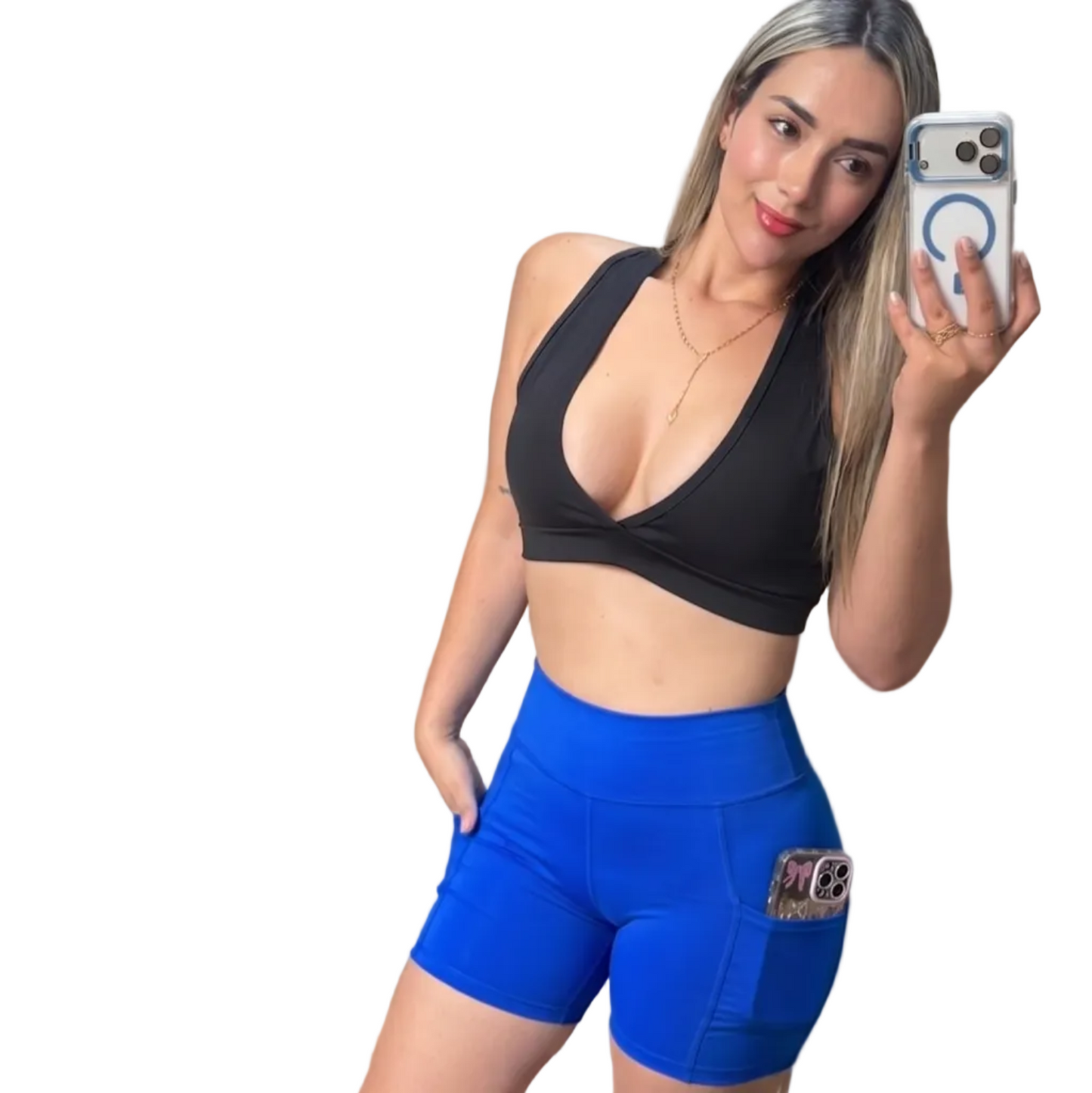 TOP MARIPOSA/CICLISTA BOLSILLO SUPLEX