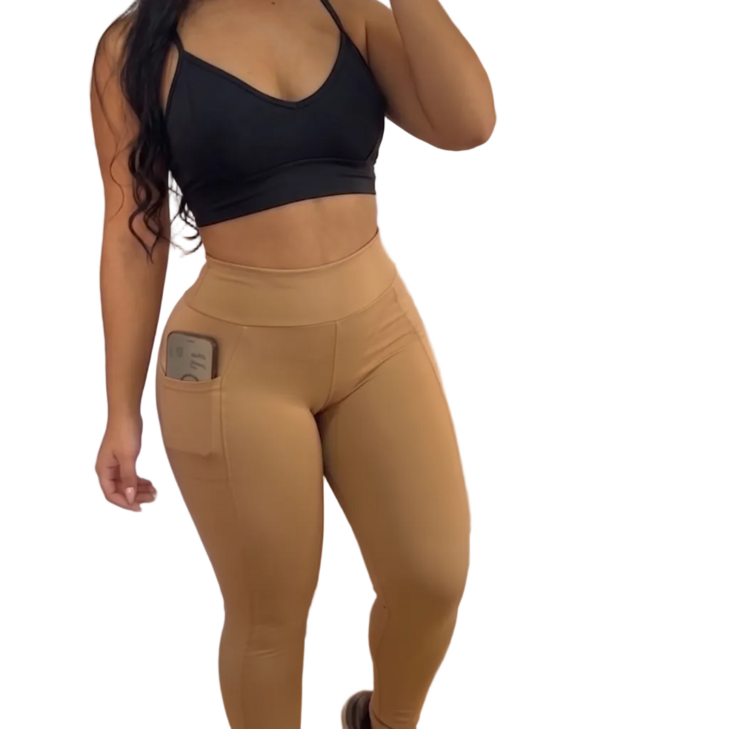 TOP CORAZÓN + LEGGINS BOLSILLO