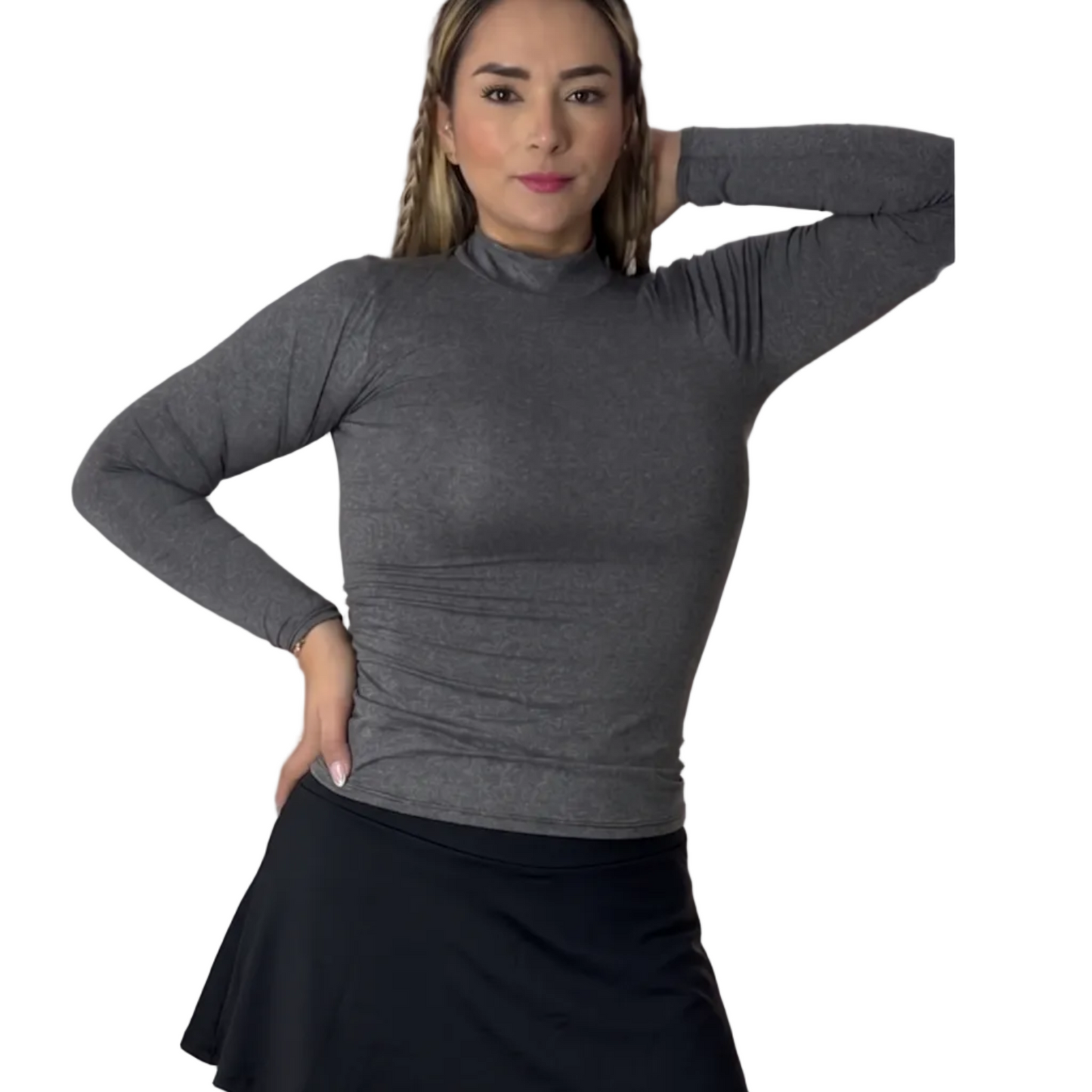 BUZO LARGO/FALDA PUNTA
