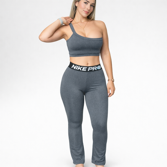 LEGGINS ELÁSTICO + TOP PICAPIEDRA