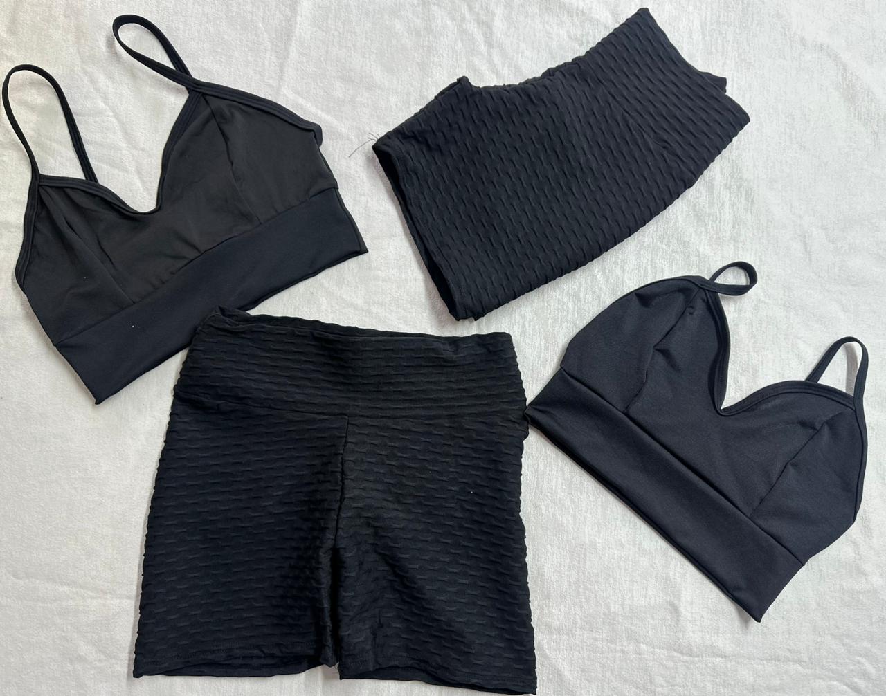COMBO NEGRO TEXTURIZADO #2