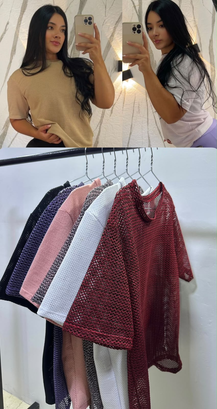 OVERSIZE BLUSÓN MALLA