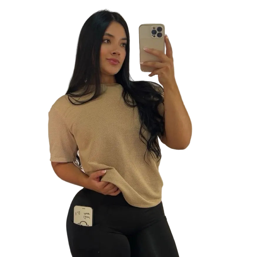 OVERSIZE BLUSÓN MALLA