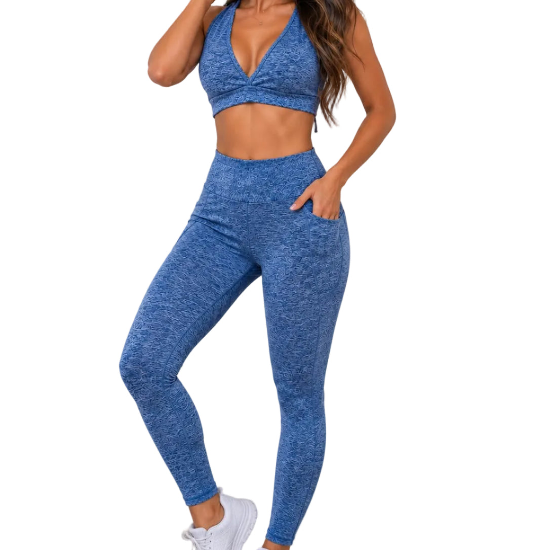LEGGINS BOLSILLO + TOP MARIPOSA
