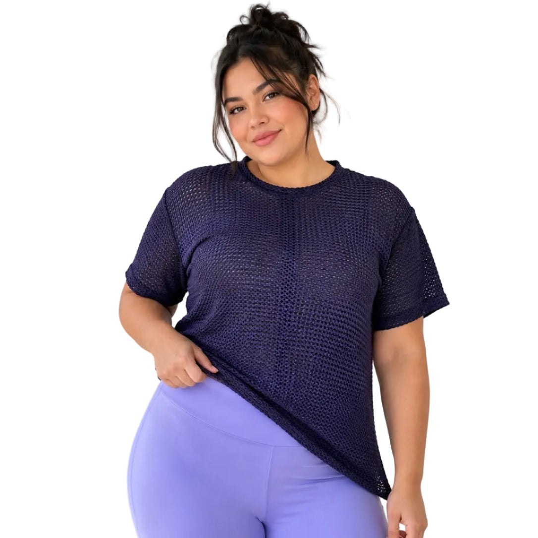 OVERSIZE BLUSÓN MALLA