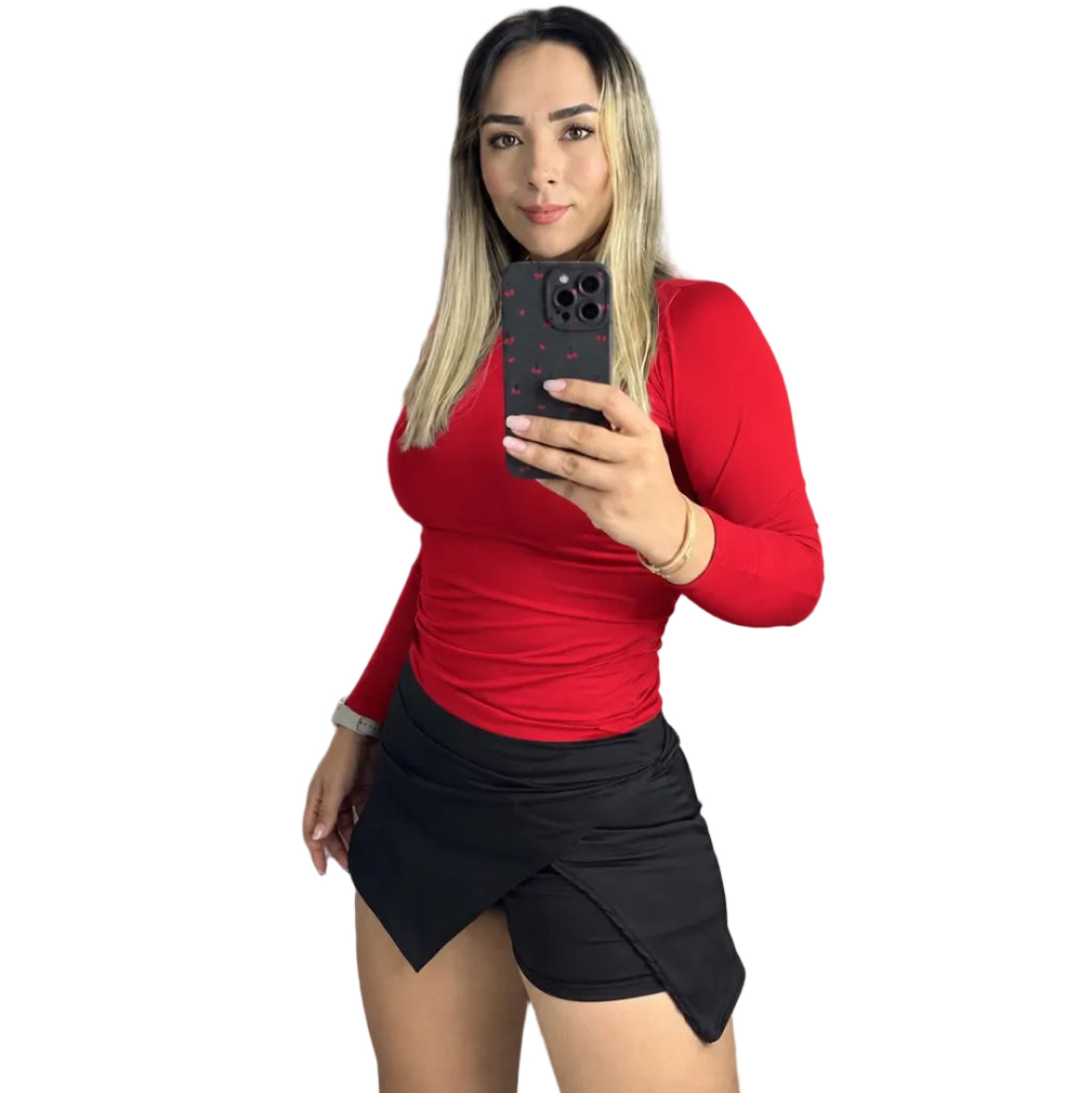 BUZO LARGO/FALDA PUNTA