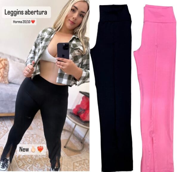 Leggins Abertura en la Bota