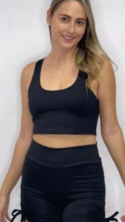 SHORT RECOGIDO A LOS LADOS + TOP OLÍMPICO S/M/L