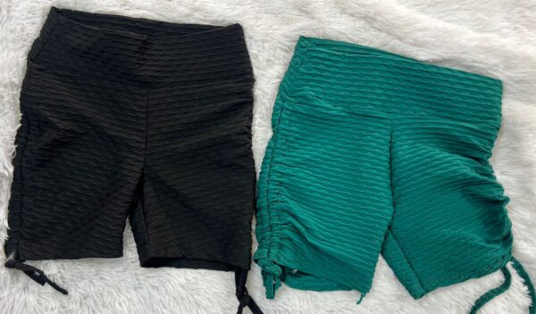 SET TEXTURIZADO CORTO TOP CRUZADO+SHORT RECOGIDO A LO LADOS