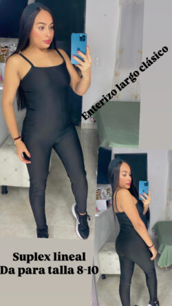 ENTERIZO DE TIRAS SUPLEX LINEAL