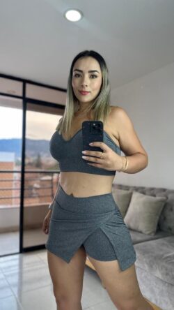 SET FALDA SHORT PICO Y TOP CORAZON