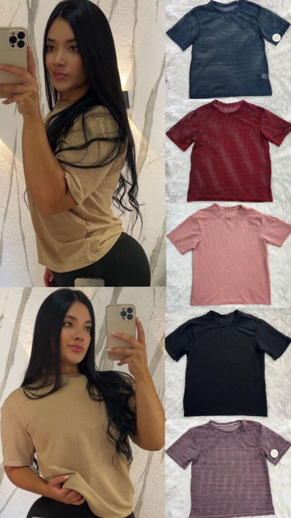 OVERSIZE BLUSÓN MALLA