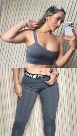 LEGGINS ELÁSTICO + TOP PICAPIEDRA